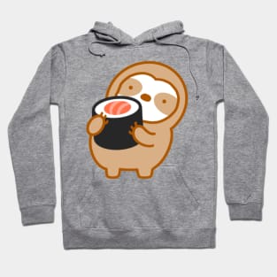 Cute Tuna Sushi Roll Sloth Hoodie